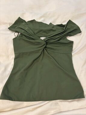 Aritzia contour off the shoulder top